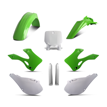 Plastikset Polisport Komplett - Kawasaki KX 250 1999-2002