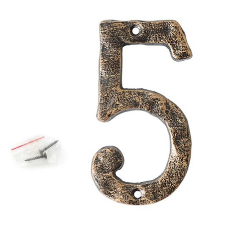 Nummer Dörrplakett Adresssiffror 0-9 5 5