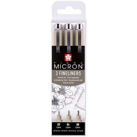 Pigma Micron Fineliner 3-set (2)