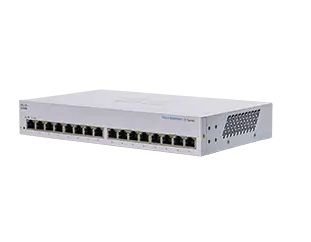 Cisco Business 110 Series 110-16T - switch - 16 porter - ikke-styrt - rackmonterbar