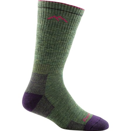 Darn Tough Women's Hiker Boot Sock Cushion Women hiking socks Green L