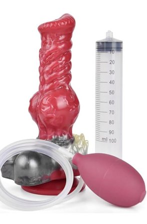 Furry Ejaculator Wolf Squirt Dildo 21 cm Dragon Dildo