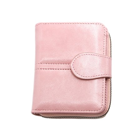 Håndholdt glidelåsveske kortveske myntveske dame kort stil veske
