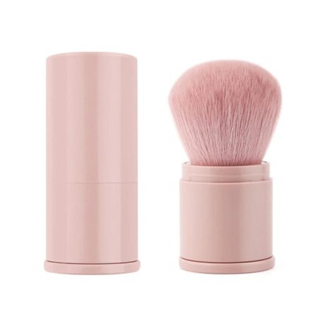 1 st Sminkborstar Infällbar Puder Foundation Ansikte Stor Lös Sminkborste Rougeborste med Lock Sminkborste~01501