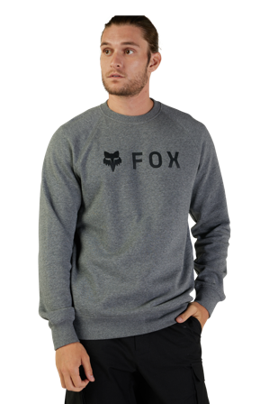 Pulover FOX Absolute Polar Cu Guler Rotund Grafit melanj XXL