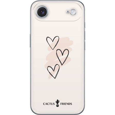 Kompatibelt Mobildeksel til Apple Apple iPhone 17 Air Cactus and Friends - Soft Romance Sketch