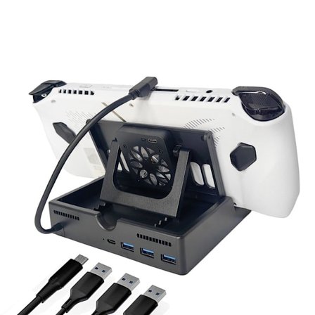 USB Type-C HUB Spelkonsol Stativ 4-IN-1 4-IN-1