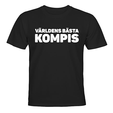 Världens Bästa Kompis - T-SHIRT - BARN