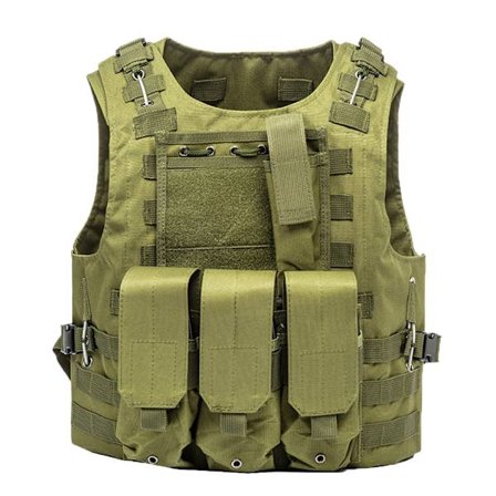 Utomhusväst Camping Vandring Multifunktionell Molle Tops Cosplay - high quality