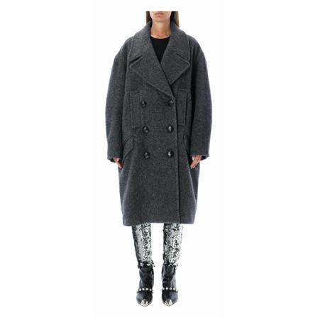 Isabel Marant, Coat 22Hma 130422H011I Szary, Kobieta, Rozmiar: S
