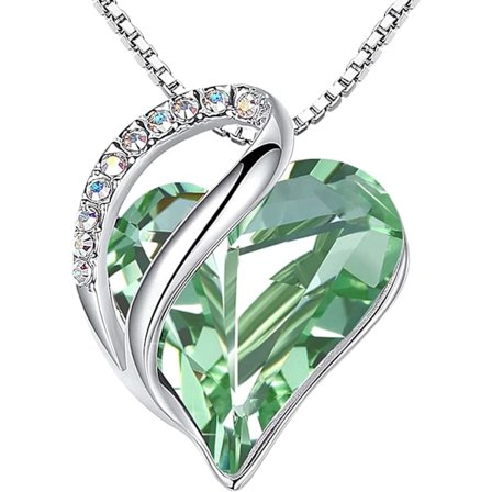 Halskæder til kvinder, smykkegaver til kone, sølvbelagt 18 + 3 tommer kæde, fødselsdags- eller juleferiegave til hende, mor, kærester