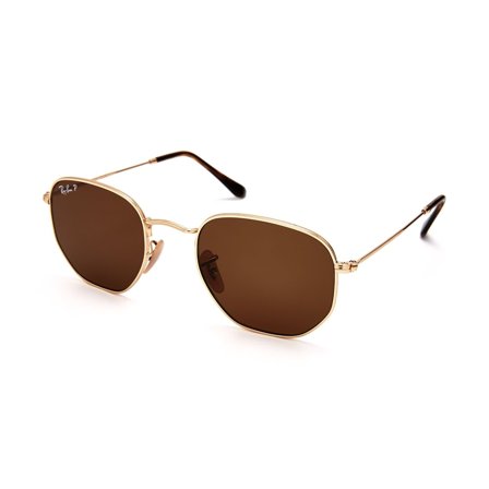 Ray-Ban Hexagonal - Solglasögon - Guld - RB3548N 001/57 51