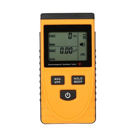 Høyfølsom digital elektromagnetisk strålingsdetektor LCD-skjerm 5Hz-3500MHz testbåndbredde