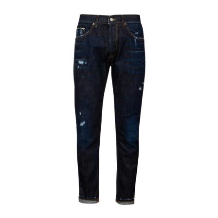 Dondup, Slim-fit Jeans Blauw, Heren, Maat:W36