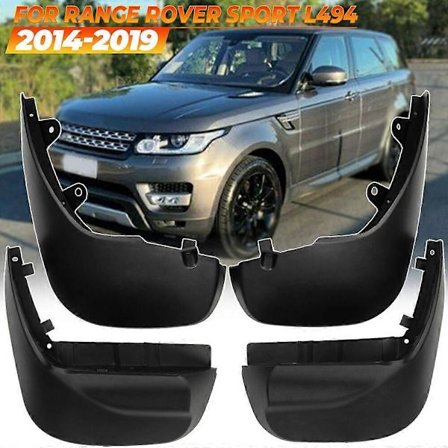 Sopii RANGE ROVER SPORT -malliin 2014-2019 MUDFLAPS ETU & TAKA CLASSIC STYLE MUD FLAP -SARJA