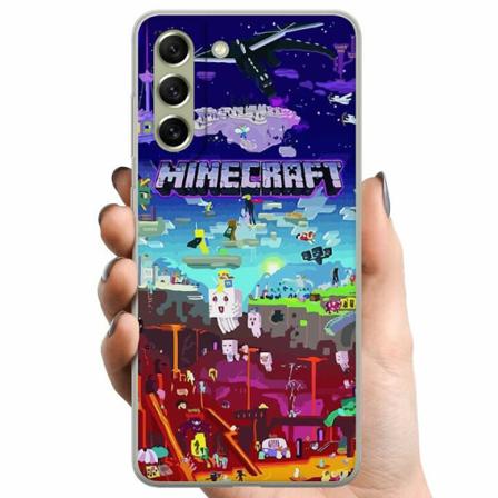 Samsung Galaxy S21 Fe 5g Tpu Mobilskal Minecraft
