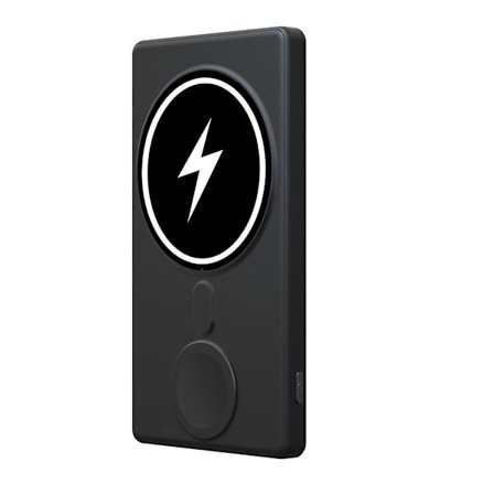 3-i-1 Magnetisk Powerbank, Kompatibel med iPhone och iWatch 5000mAh Trådlös Laddnings Powerbank