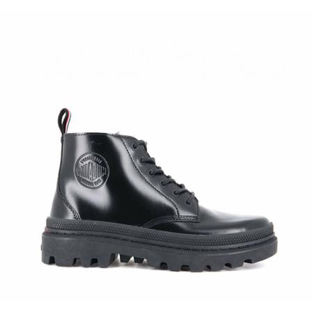 Palladium, Lace-up Boots Zwart, unisex, Maat:39 EU