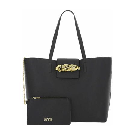 Versace Jeans Couture Range X Chain Logo Sketch , Zwart , Dames , Maat: ONE Size