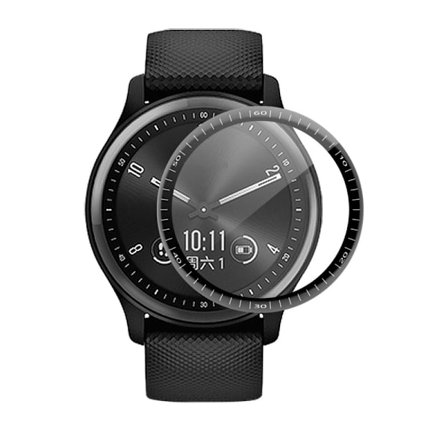 ENKAY Garmin Vivomove Sport 3D-skærmbeskytter med buet kant i PMMA