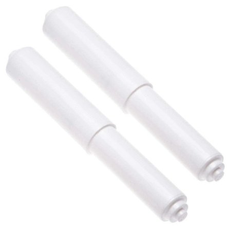 Toalettpapirholder, 3 stk. Plast Toalettpapirrullholder Innlegg i bad Erstatningsrull Fjærbelastet Spindel WC