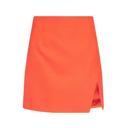 Off White Short Roks , Rood , Dames , Maat: 2XS Korte rokken