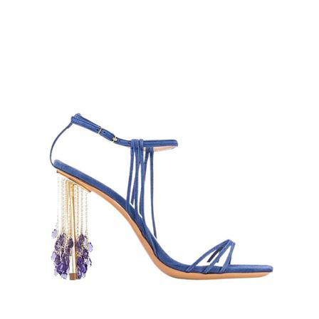 Jacquemus Sandalen , Blauw , Dames , Maat: 39 EU