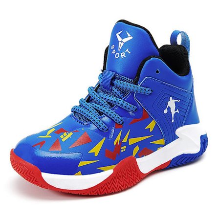 Barn Basketskor Andas Sneakers Casual Skor Löparskor Cyan Blå