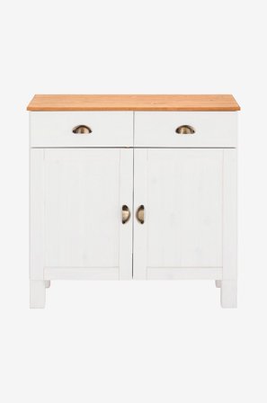 Loft24 - Skjenk Oslo 2 dører/2 skuffer - Hvit - Skjenker & sideboards - Fra Homeroom