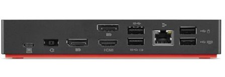 Lenovo ThinkPad USB-C Dock Gen 2 - dokkingstasjon - USB-C - HDMI, 2 x DP - GigE