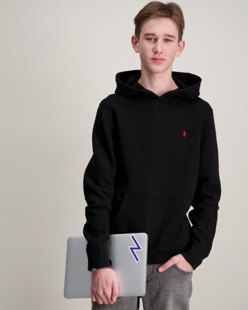 Polo Ralph Lauren Fleece Hoodie Zwart Hoodies Jongens - Kids Brand Store