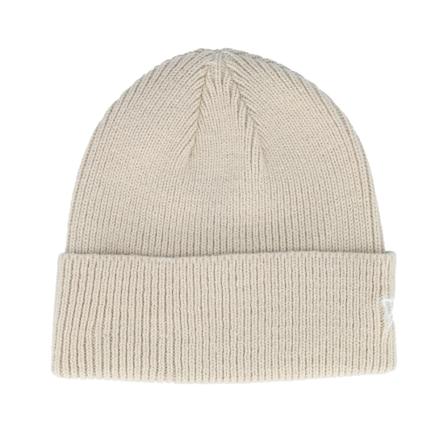 New Era - Beige cuff Bonnet - Ne Wool Knit Stone Cuff @ Hatstore