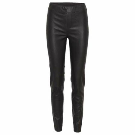 Remain Birger Christensen Leather Byxor svart, Dam Skinnbyxor, Dam, Storlek: M