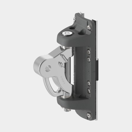Seldén KI.BKT C264, C285, C304 / RK30 Kickfäste för Mast i Rostfritt Stål och Komposit, Grå, 16.1mm Hål