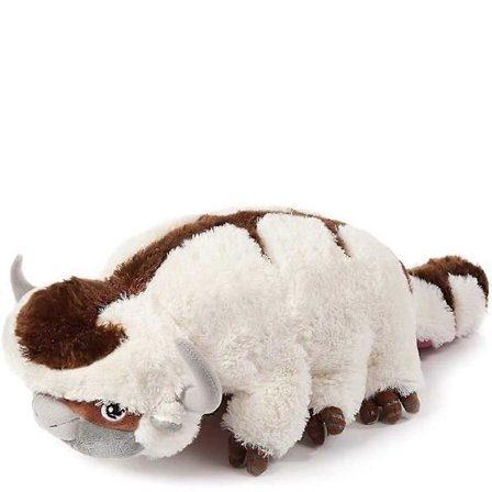 Avatar Appa pehmolelu, 50 cm Avatar, Last Airbender Appa pehmolelu