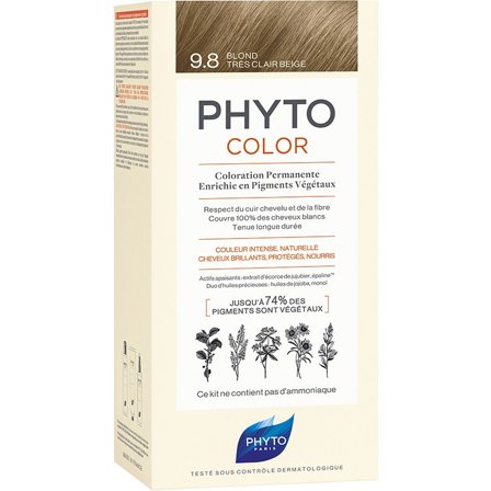 Phyto Phytocolor 9.8 Biondo Chiarissimo Cenere Colorazione