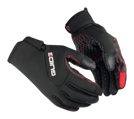 Guide Gloves 5506 HP Työkäsineet neopreeni, soveltuu kosketusnäyttöjen käyttämiseen, kämmenalue silikonia 10, Vaatteet