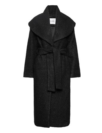 Utlida Coat Outerwear Coats Winter Coats Sort Stylein