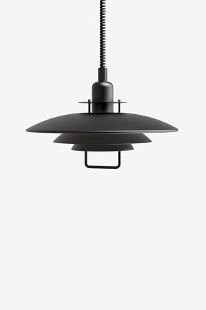 Belid - Pendel Primus II, diameter 43 - Svart - Takpendler - Fra Homeroom