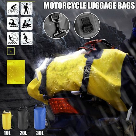 2022 Ny motorcykelväska utomhus PVC torrsäck vattentäta väskor