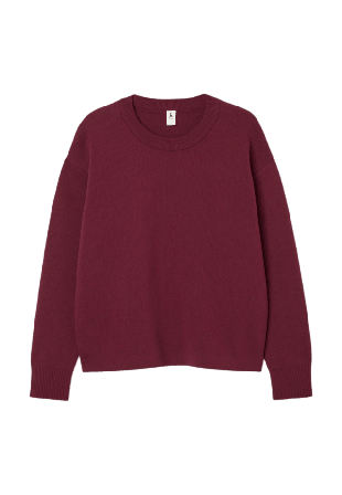 Å WOMAN Tröja YLVA Stickat Röd M