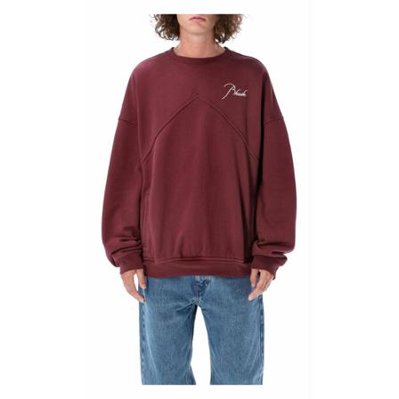 Rhude, Knitwear Pf 22Sw 01012F Rood, Heren, Maat:L