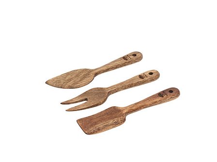 HOLM OSTESETT 14CM 3 DELER AKASIETRE