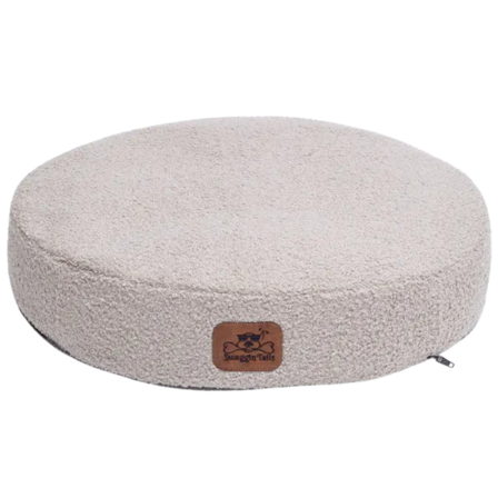 Swaggin Tails Hundeseng Rundis Lysegrå S