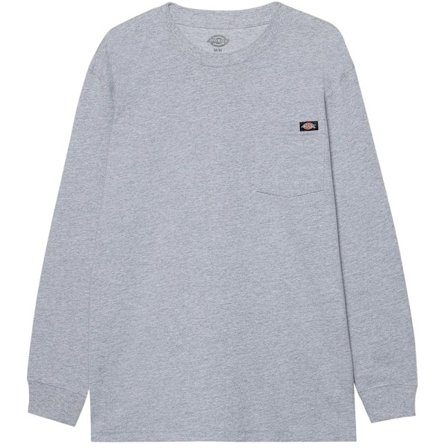 Dickies Luray Pocket Långärmad T-shirt för Herr XXL Kolgrå