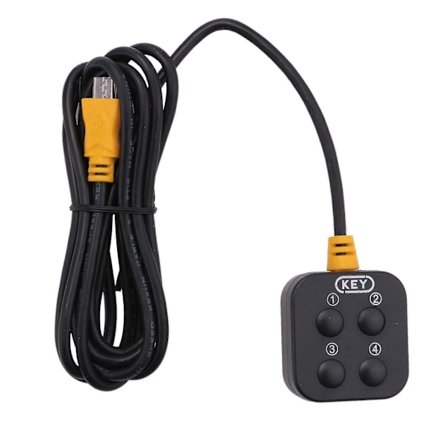 Usb Vga Kvm Switch För 4 Datorer Dela Hd Skärm Och 3 Usb Enheter Tangentbord Mus Scanner Skrivare