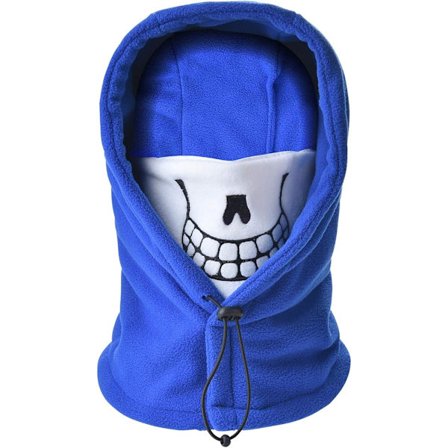Børne- og teenagecykelmaske til vinter, varm balaclava-hue, pullover-hue, sne- og vindhue