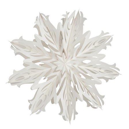 Watt & Veke Julestjerne Astrid 44cm Hvit