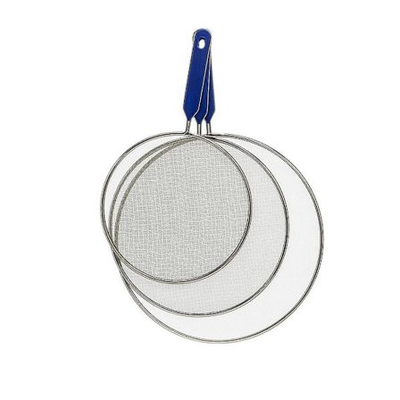 3 stk. Multifunktionelt stænkskærm i rustfrit stål til pander