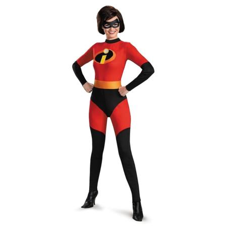 Elastigirl Helen Parr Dame Julekostume Incredible 2 Jumpsuit Kostume Voksen Kvinde Cosplay l